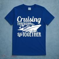 Couple Cruise Cruising Through Life Together Cute Gift T-Shirt thumb 5