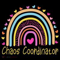 Childcare Chaos Coordinator Teacher Daycare Provider Rainbow Gift Coffee Mug thumb 5