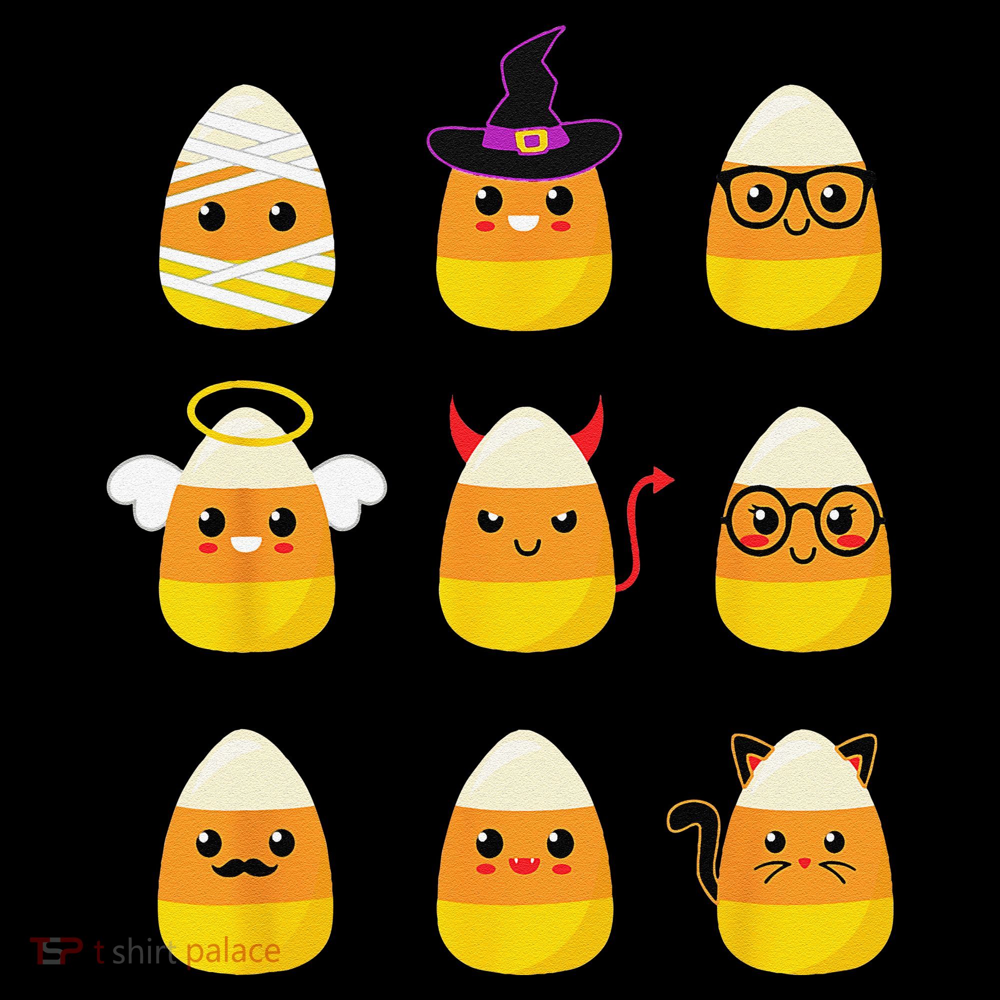 Candy Corn Costume Characters Cute Halloween Backpack