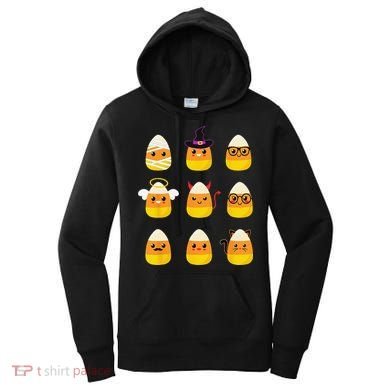 Candy Corn Costume Characters Cute Halloween Women's Hoodie