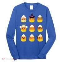 Candy Corn Costume Characters Cute Halloween Long Sleeve Shirt thumb 0