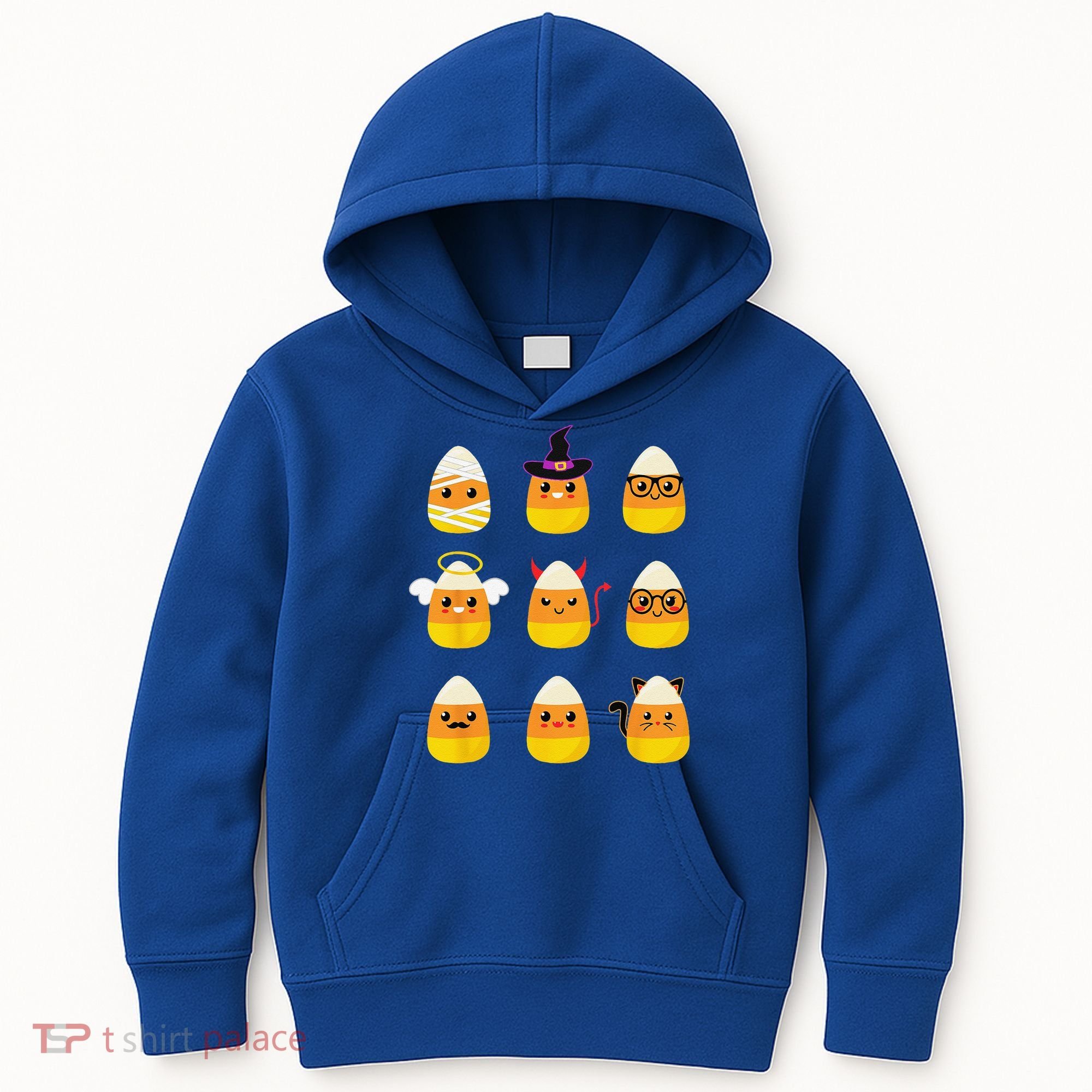 Candy Corn Costume Characters Cute Halloween Kids Hoodie