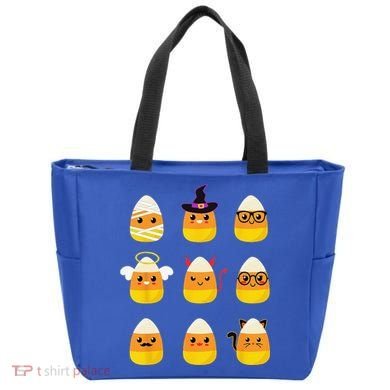 Candy Corn Costume Characters Cute Halloween Tote Bag