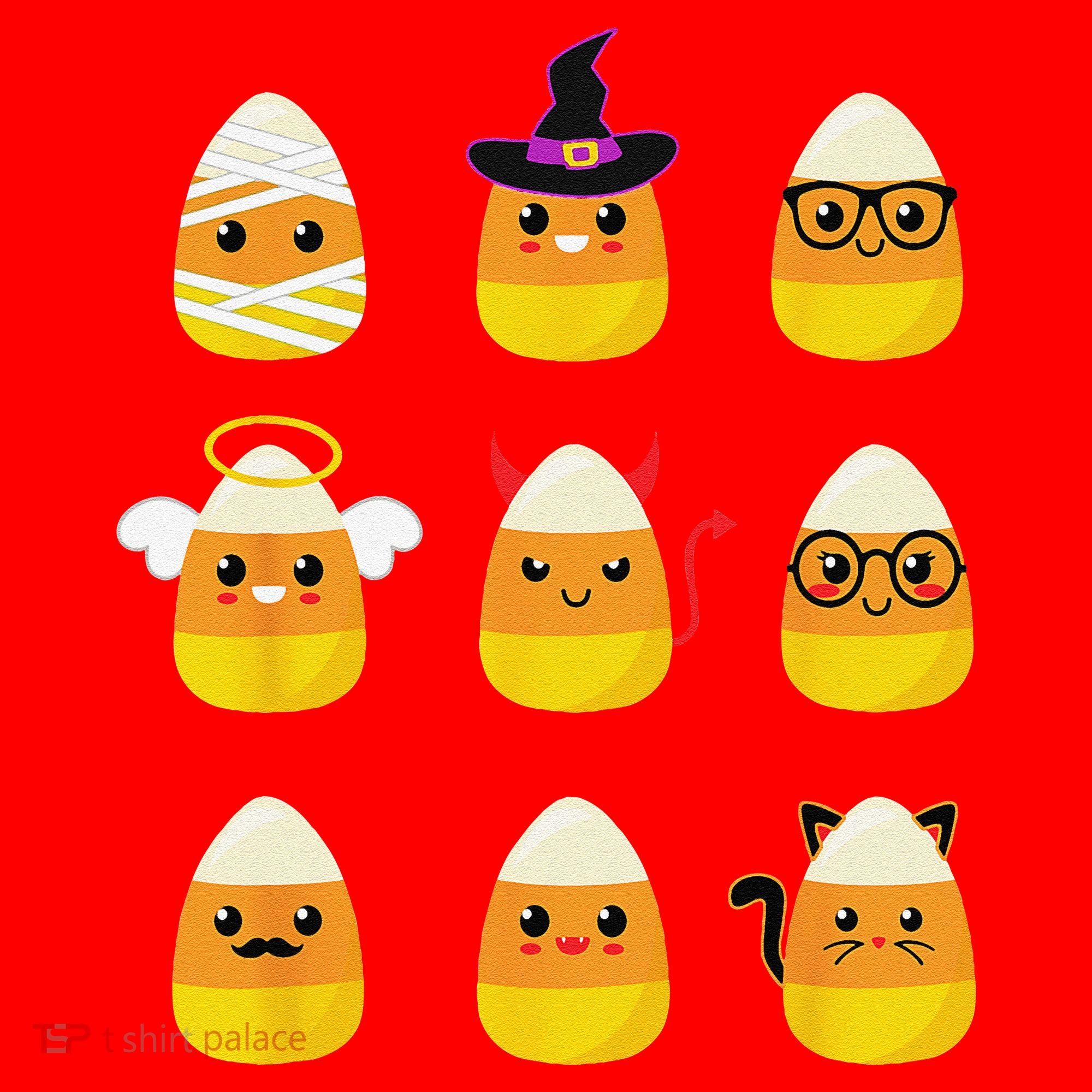 Candy Corn Costume Characters Cute Halloween Santa Hat
