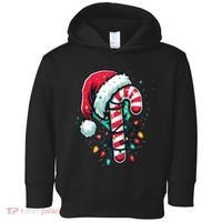 Candy Cane Christmas Sweet Candy Light Toddler Hoodie thumb 0