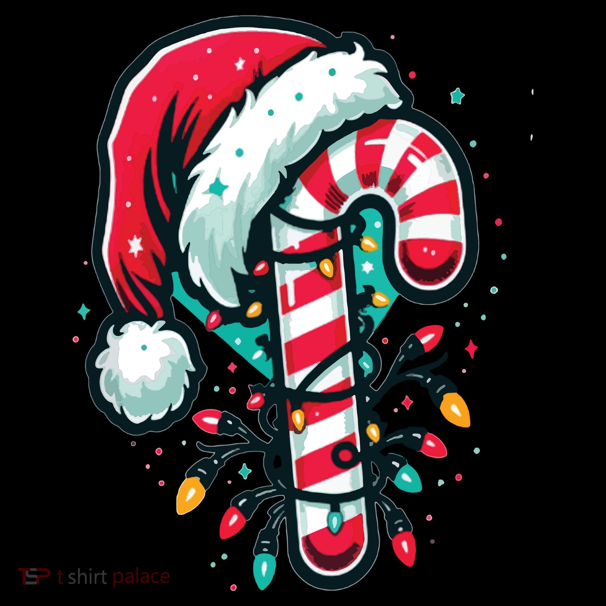 Candy Cane Christmas Sweet Candy Light Toddler Hoodie