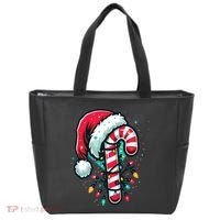 Candy Cane Christmas Sweet Candy Light Tote Bag thumb 0