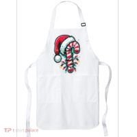 Candy Cane Christmas Sweet Candy Light Apron thumb 0