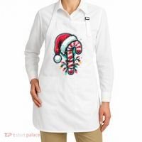 Candy Cane Christmas Sweet Candy Light Apron thumb 2