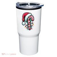 Candy Cane Christmas Sweet Candy Light Tumbler thumb 0