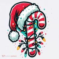 Candy Cane Christmas Sweet Candy Light Ornament thumb 1