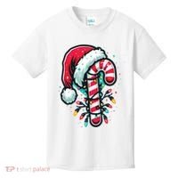Candy Cane Christmas Sweet Candy Light Kids T-Shirt thumb 0