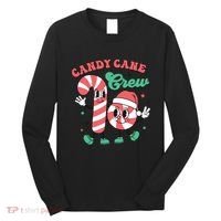 Christmas Candy Cane Crew Cute Matching Family Long Sleeve Shirt thumb 0