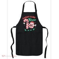 Christmas Candy Cane Crew Cute Matching Family Apron thumb 0