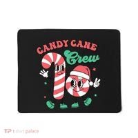 Christmas Candy Cane Crew Cute Matching Family Mousepad thumb 0