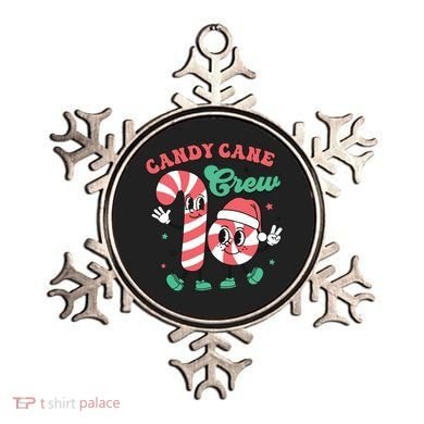 Christmas Candy Cane Crew Cute Matching Family Ornament