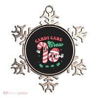 Christmas Candy Cane Crew Cute Matching Family Ornament thumb 0