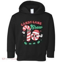 Christmas Candy Cane Crew Cute Matching Family Toddler Hoodie thumb 0