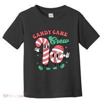 Christmas Candy Cane Crew Cute Matching Family Toddler T-Shirt thumb 0