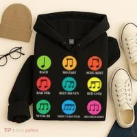 Classic Composers Classical Music Musical Notes Hoodie thumb 4