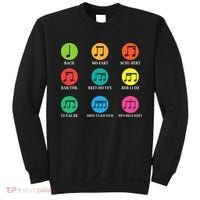 Classic Composers Classical Music Musical Notes Sweatshirt thumb 0