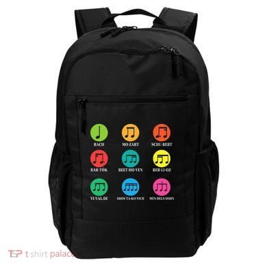 Classic Composers Classical Music Musical Notes Backpack