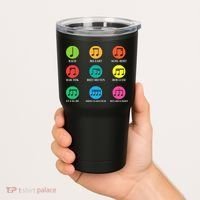 Classic Composers Classical Music Musical Notes Tumbler thumb 2