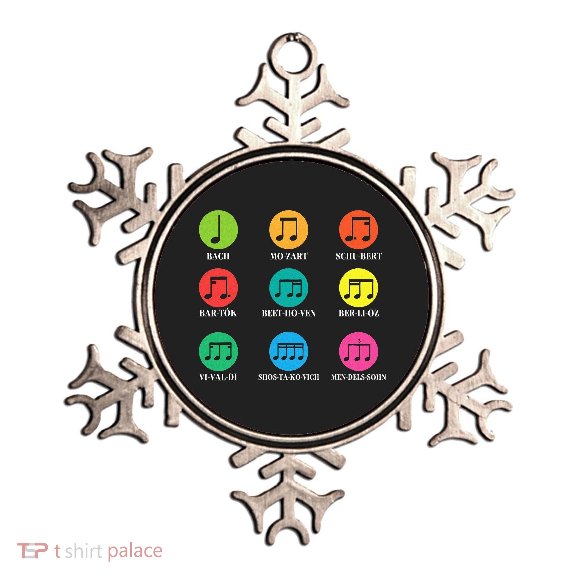 Classic Composers Classical Music Musical Notes Ornament