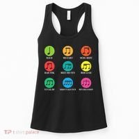 Classic Composers Classical Music Musical Notes Women's Tank Top thumb 0