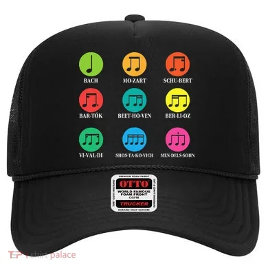 Classic Composers Classical Music Musical Notes Hat