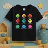 Classic Composers Classical Music Musical Notes Toddler T-Shirt thumb 3