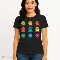 Classic Composers Classical Music Musical Notes Women's T-Shirt thumb 4