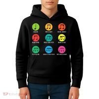 Classic Composers Classical Music Musical Notes Kids Hoodie thumb 4