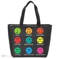 Classic Composers Classical Music Musical Notes Tote Bag thumb 0