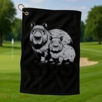 Cat Chaos Golf Towel thumb 1