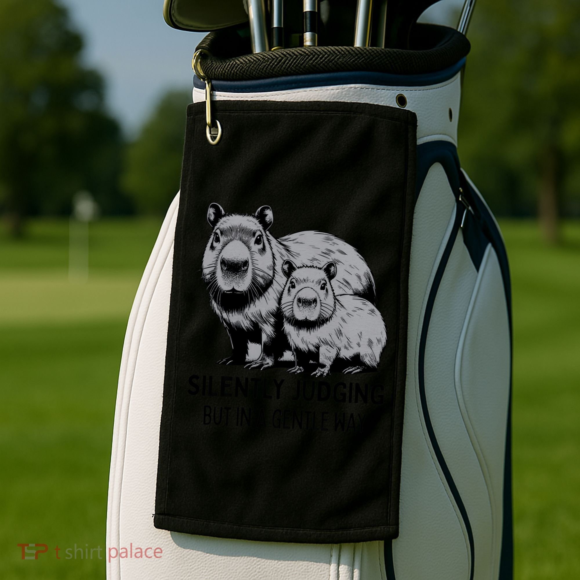 Cat Chaos Golf Towel