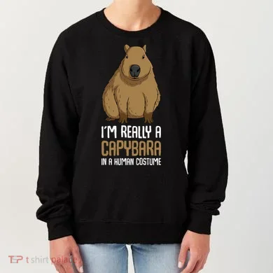 Capybara Costume Women's Sweatshirt