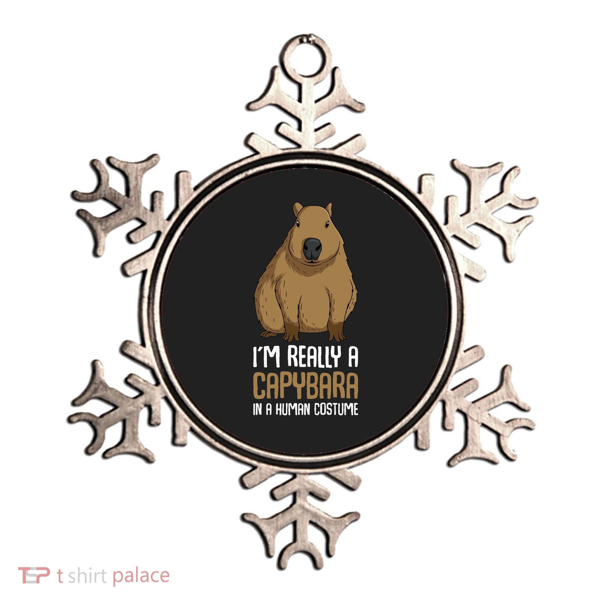 Capybara Costume Ornament