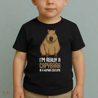Capybara Costume Toddler T-Shirt thumb 2