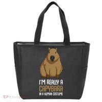 Capybara Costume Tote Bag thumb 0