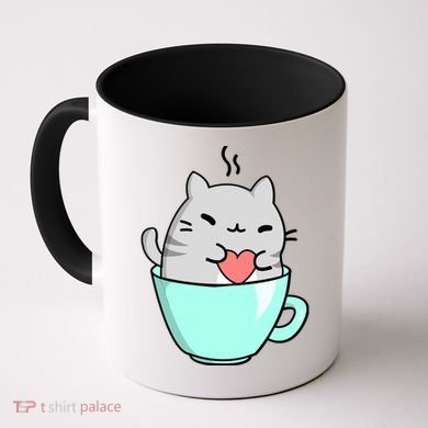 Cute Cat Coffee Lover Gift Coffee Mug