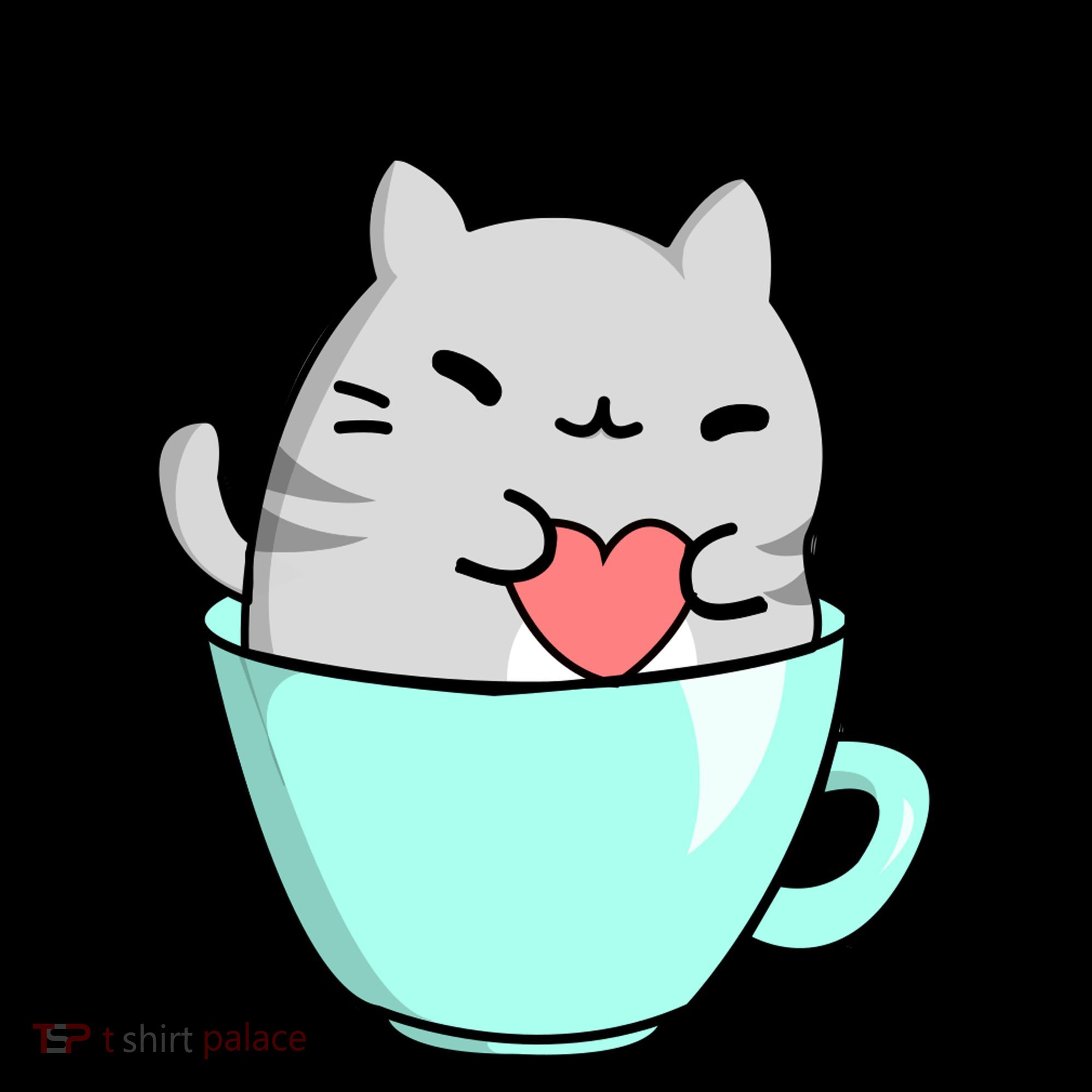 Cute Cat Coffee Lover Gift Coffee Mug