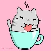 Cute Cat Coffee Lover Gift Women's T-Shirt thumb 6