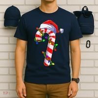 Candy Cane Crew Santa Christmas Party Boys Girls Xmas T-Shirt thumb 6
