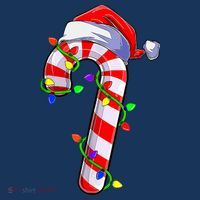 Candy Cane Crew Santa Christmas Party Boys Girls Xmas Polo thumb 2
