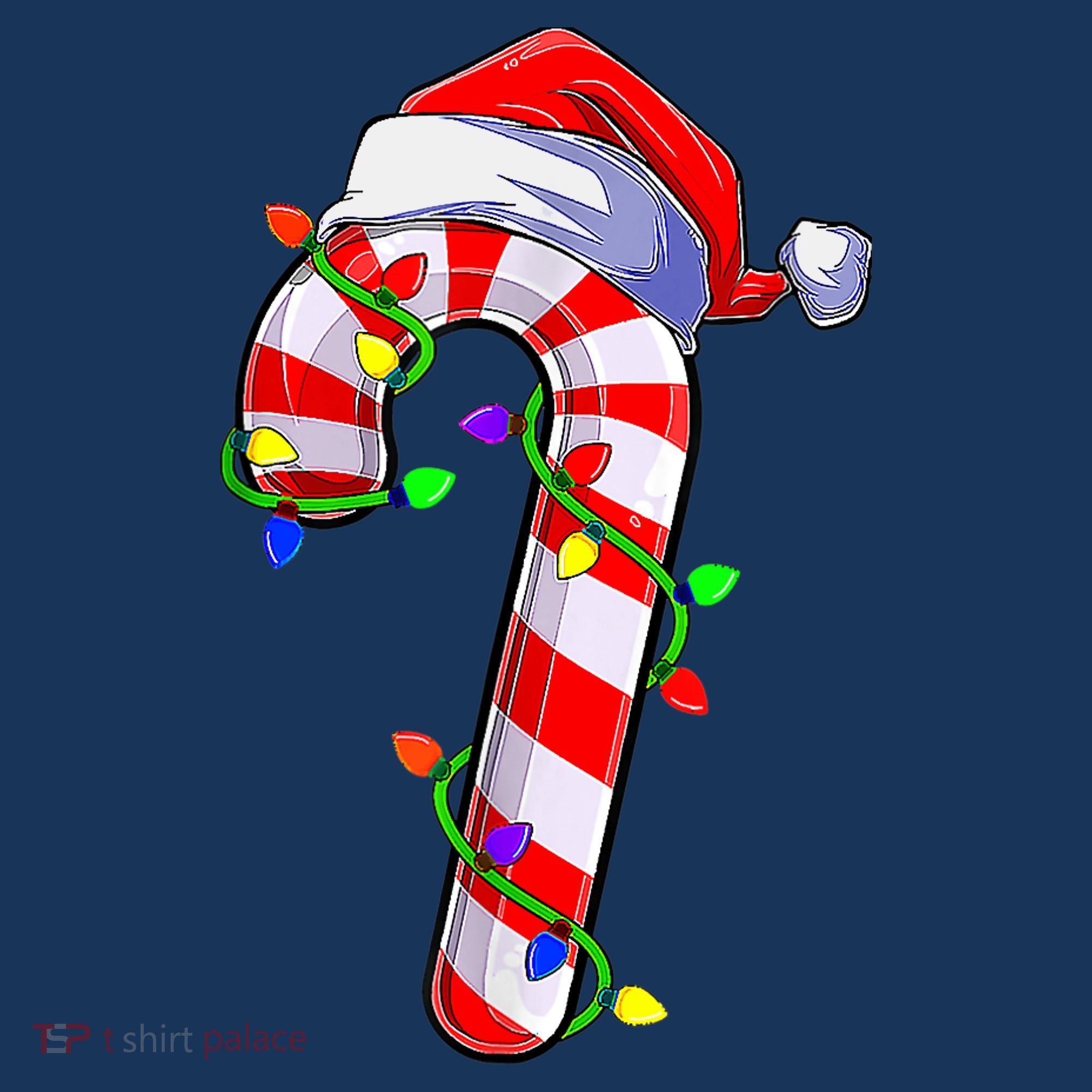 Candy Cane Crew Santa Christmas Party Boys Girls Xmas Women's Tank Top