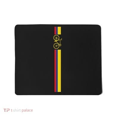 Colombian Cycling Colombia Flag Cyclist Bicycle Gift Mousepad