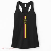 Colombian Cycling Colombia Flag Cyclist Bicycle Gift Women's Tank Top thumb 0
