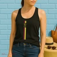 Colombian Cycling Colombia Flag Cyclist Bicycle Gift Women's Tank Top thumb 2