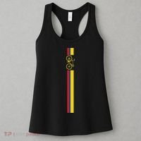 Colombian Cycling Colombia Flag Cyclist Bicycle Gift Women's Tank Top thumb 3